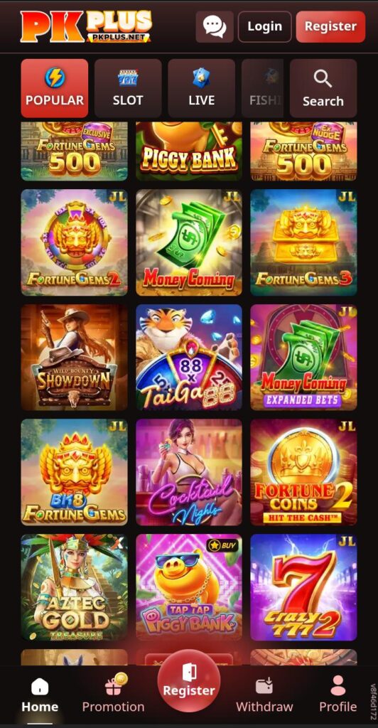 PKPlus Game 